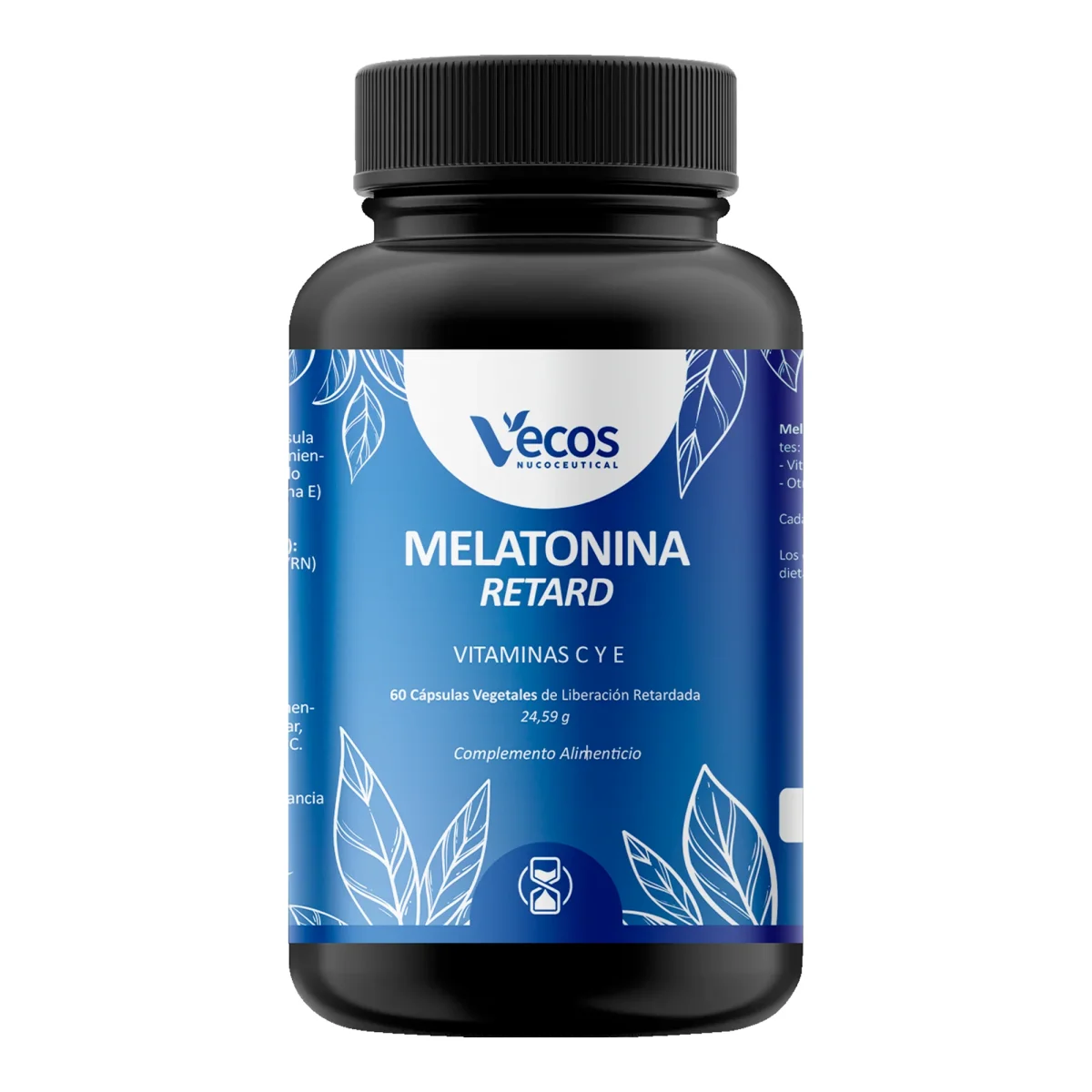 Melatonina Retard 1,9 Mg Vecos 60 Cápsulas | Liberação Prolongada