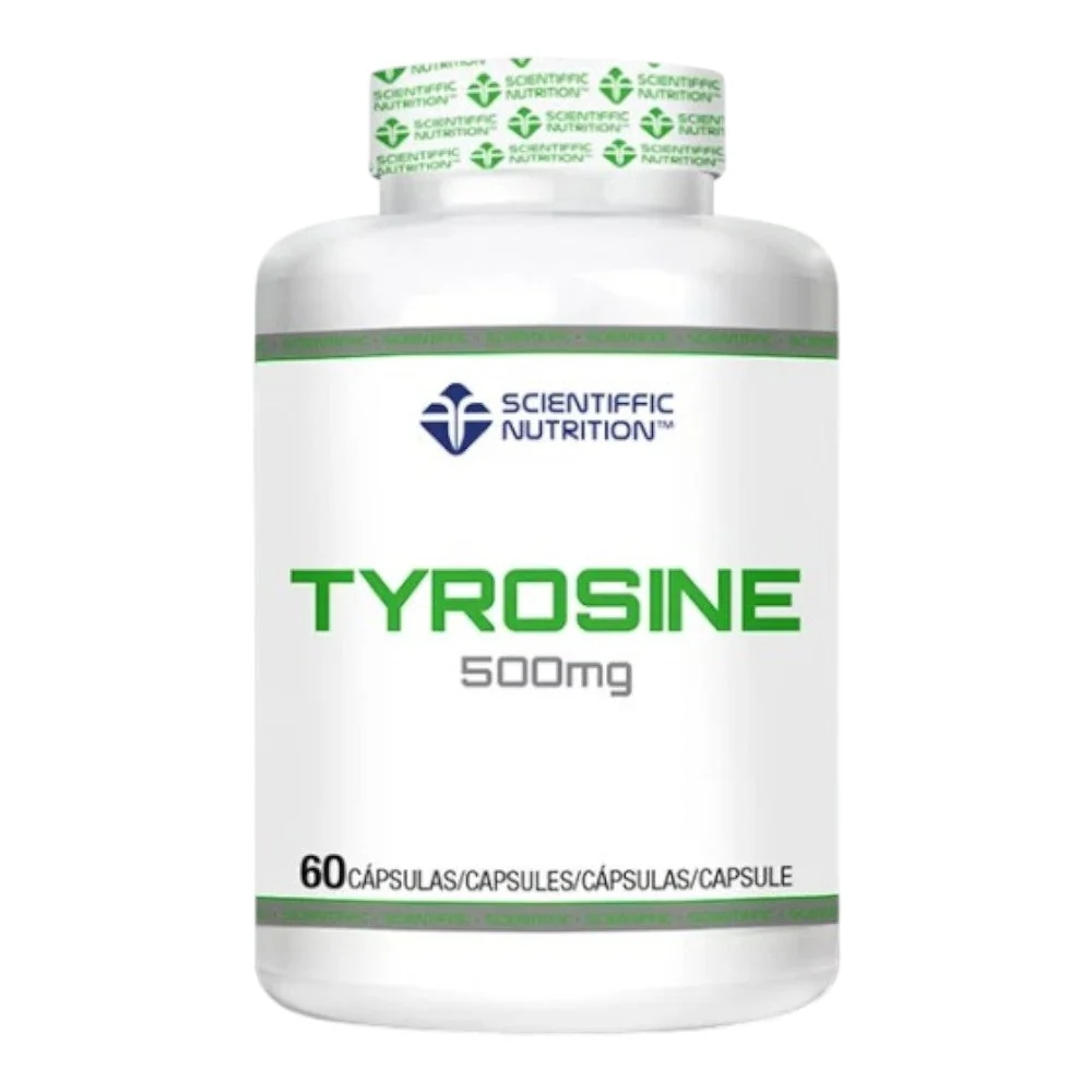 Tyrosine 500 Mg 60 Caps - Image 2