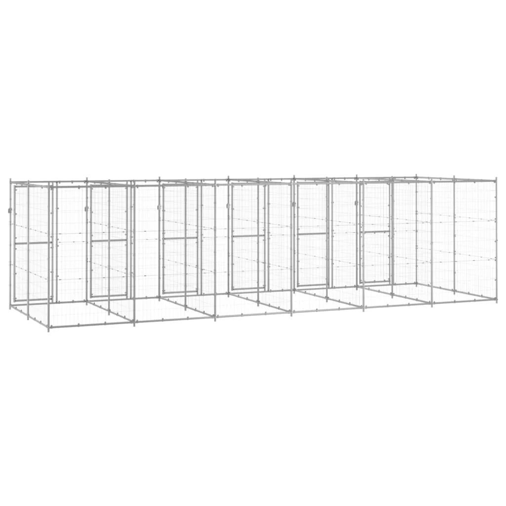 Perrera De Exterior De Acero Galvanizado 14,52 M² - Image 5