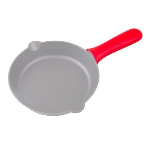 Victoria Funda Silicona Mango Protector Para Sartenes De Hierro Fundido Ø 16,5-20 Cm Resistente Al Calor, 35624, Rojo