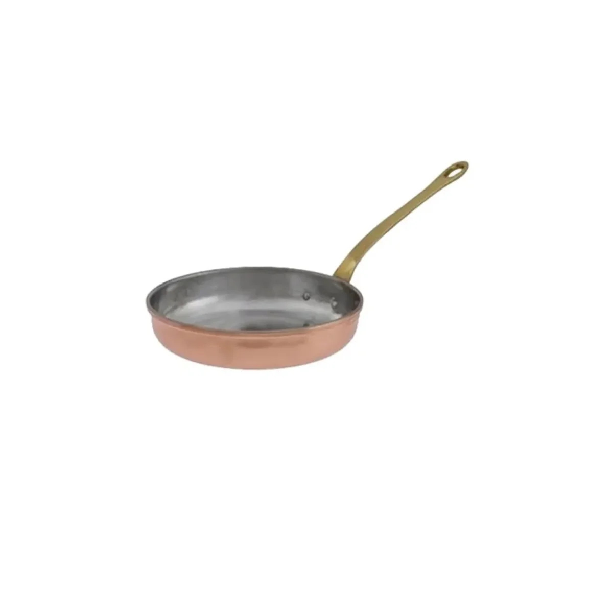 Sartén De Cobre Y Latón 22 Cm - Conductividad Térmica Superior Y Ahorro Energético - Image 2