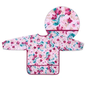 Babero Baby Con Mangas 2-4 Años Floral