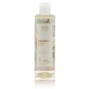 Aroma para Lâmpada Catalítica Cedro SYS Aromas 250 ml | Fragrância Amadeirada e Oriental