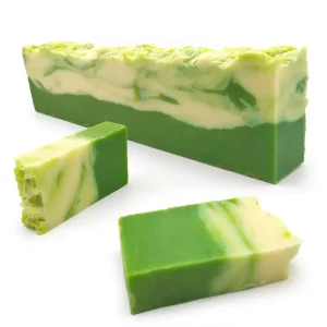 2 Barra De Sabonete Natural Aloe Vera 1,2kg Venda Por Atacado - Todos Os Tipos De Pele - Reduz Estrias E Manchas