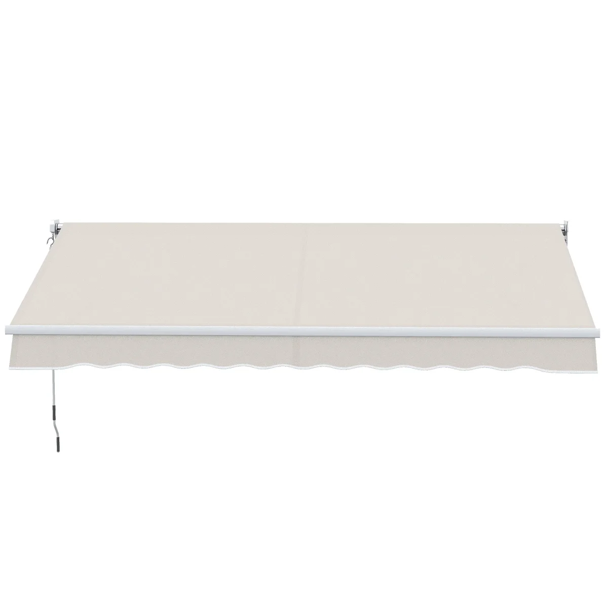 Outsunny Toldo Manual Retráctil Con Manivela 200x295 Cm Protección Solar Uv50+ - Image 5