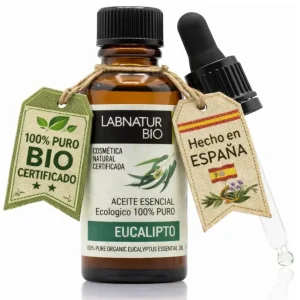 Óleo Essencial de Eucalipto 100% Puro Labnatur Bio 30 ml | Massagens, Banho e Difusor | Aroma Balsâmico | Vegano