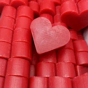 100 Sabonetes Aromáticos Em Forma De Coração - Lembrança Para Convidados De Eventos - Sabonete De Glicerina Com Aroma A Framboesa