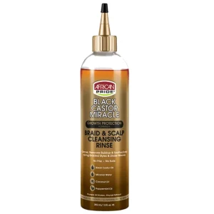 Shampoo Limpiador Para Trenzas Y Cuero Cabelludo African Pride Bcm 355ml