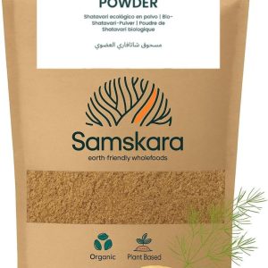 Shatavari En Pó Bio - 150g | Superalimento Biológico Vegano Para Batidos, Smoothies E Sumos, Sem Açúcares Adicionados