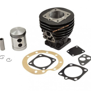 Kit Cilindro e pistão 39.50mm solex completo com segmentos e juntas