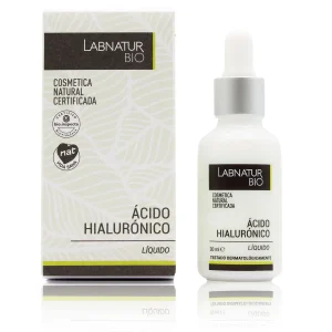 Sérum Facial de Ácido Hialurónico Labnatur Bio 30 ml | Hidratação Intensiva | Efeito Preenchedor e Elasticidade | Vegano