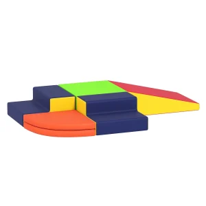 Aiyaplay Juego De 6 Bloques De Espuma Para Niños Base Antideslizante Multicolor