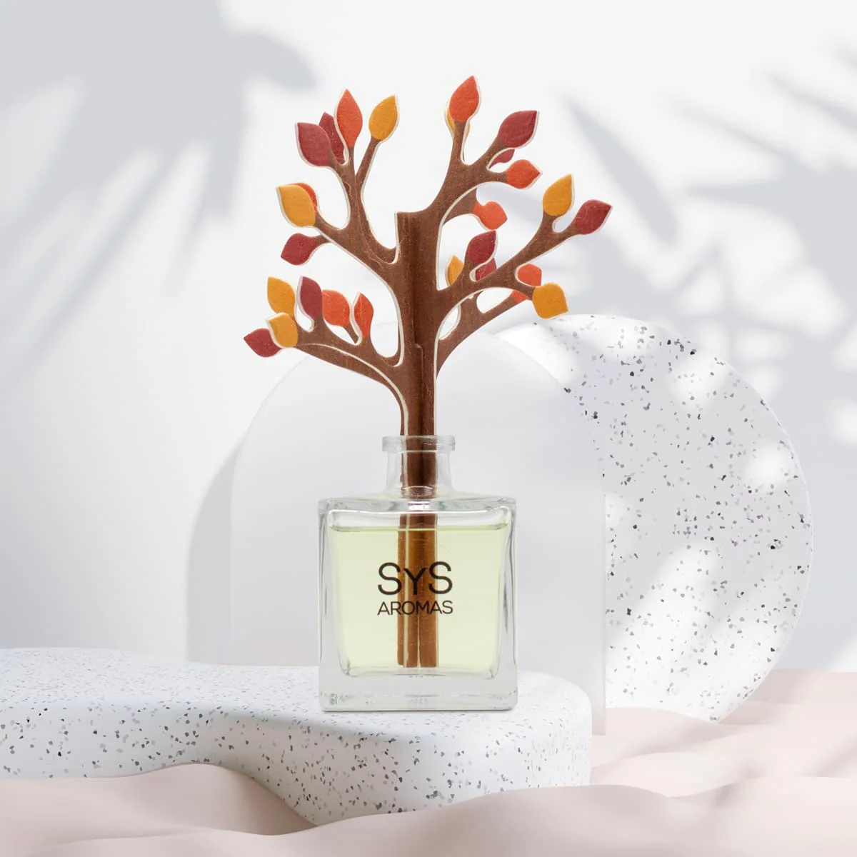 Ambientador Difusor Árvore Aloé Vera e Bambu Deco Diffuser SYS Aromas 90 ml | Herbal e Fresco | Relaxante - Image 2
