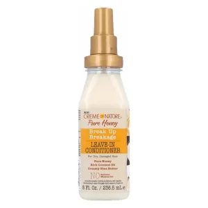 Aceite/sérum Break Up Breakage Leave-in Conditioner Pure Honey Creme Of Nature 236.5ml