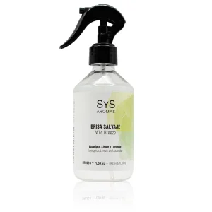 Ambientador em Spray Brisa Selvagem Experience SYS Aromas 300 ml | Eucalipto, Limão e Lavanda | Refrescante