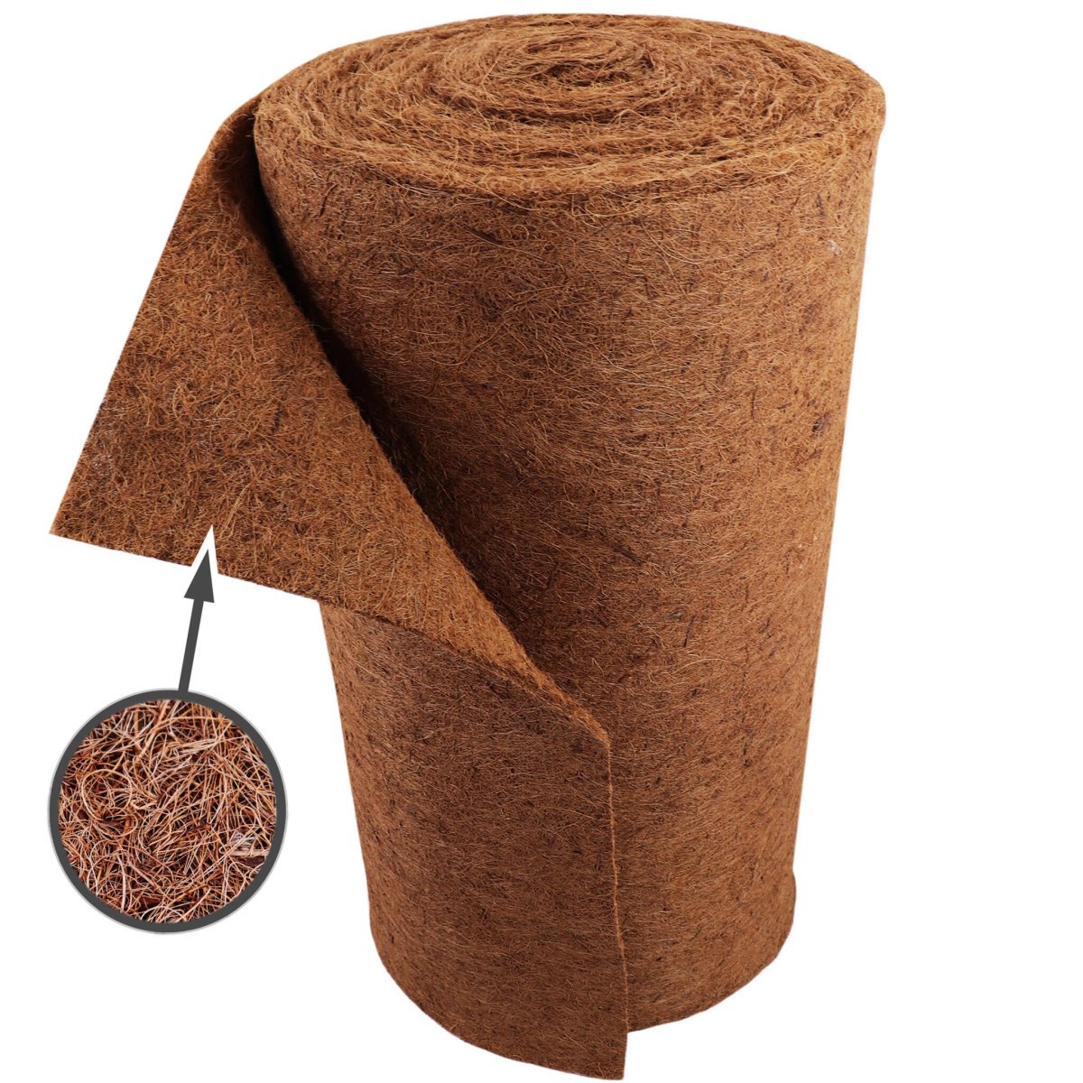 Tapete De Coco De 28m, Proteção De Inverno, Tapete De Fibra De Coco, 800g/m², 0,75m De Largura - Image 3